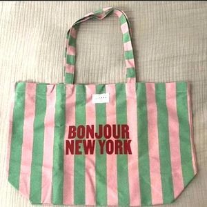 NWT: Bonjour New York tote by Sezane